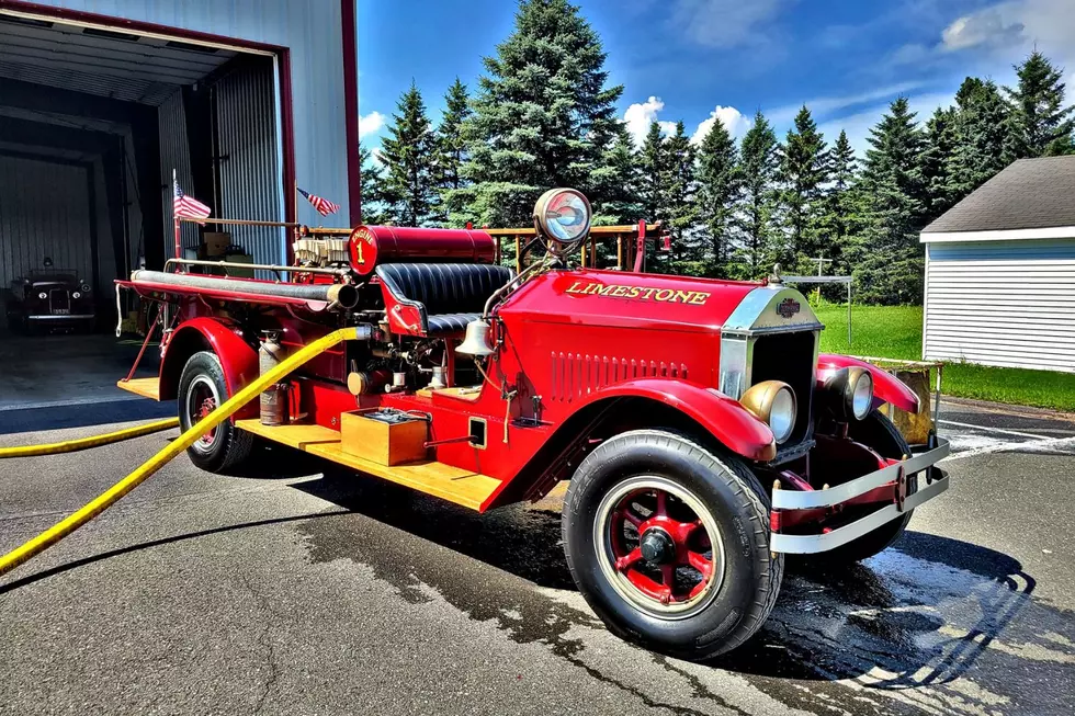 WATCH: 94-Year-Old Maine Fire Truck Amazingly Still Blasts Out Water from Its Hose