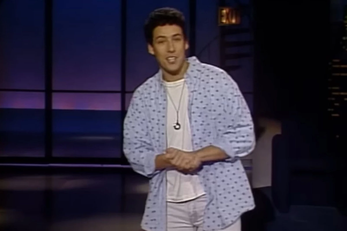 Watch Adam Sandler's TV Debut Before His Live Show in Manchester