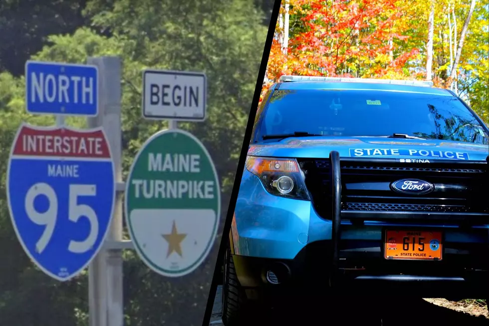 Maine Police Cruiser Slams Into Intoxicated Lady, Caught On Cam