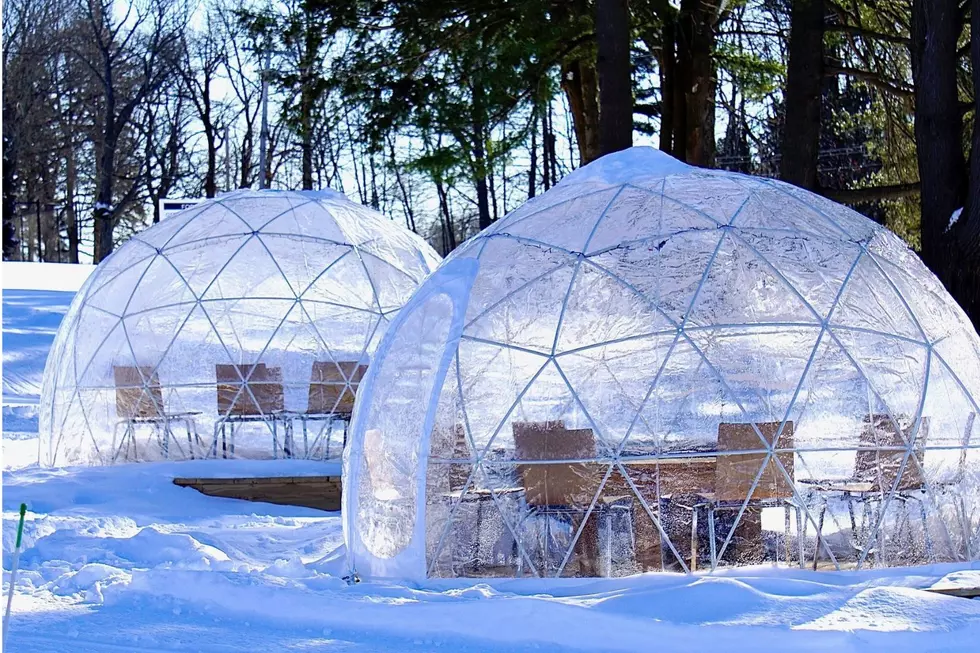Warm Up in Heated Snow Globes After Sledding, Ice Skating on This Maine Farm