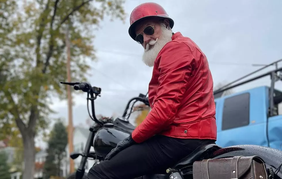 Can You Guess Who This Leather Wearing Super Cool NH Santa Is? 