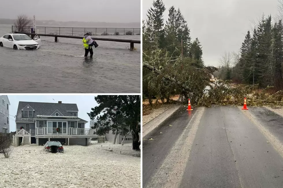 Photos, Videos Highlight Extensive Damage, Flooding in Maine from Powerful Storm