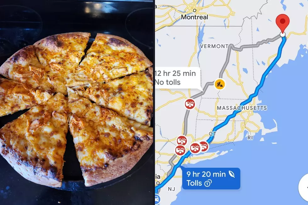 This Maine Pizza Went on a 9+ Hour Delivery to a Super Fan in New Jersey