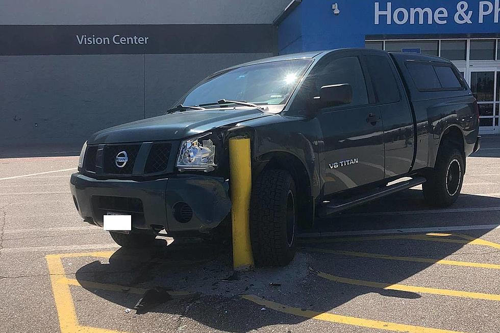 It’s Not Just Auburn, Maine; Drivers Keep Crashing Into Yellow Pole at Indiana Walmart