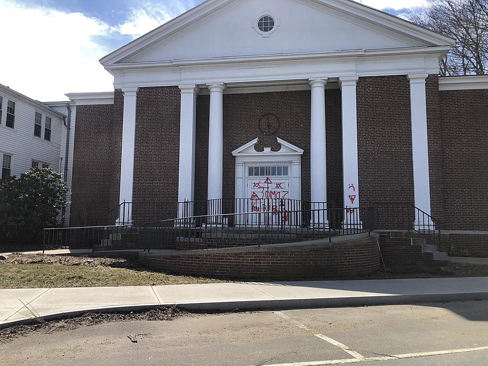 First Congressional Church in S. Portland Vandalized by Scumbags