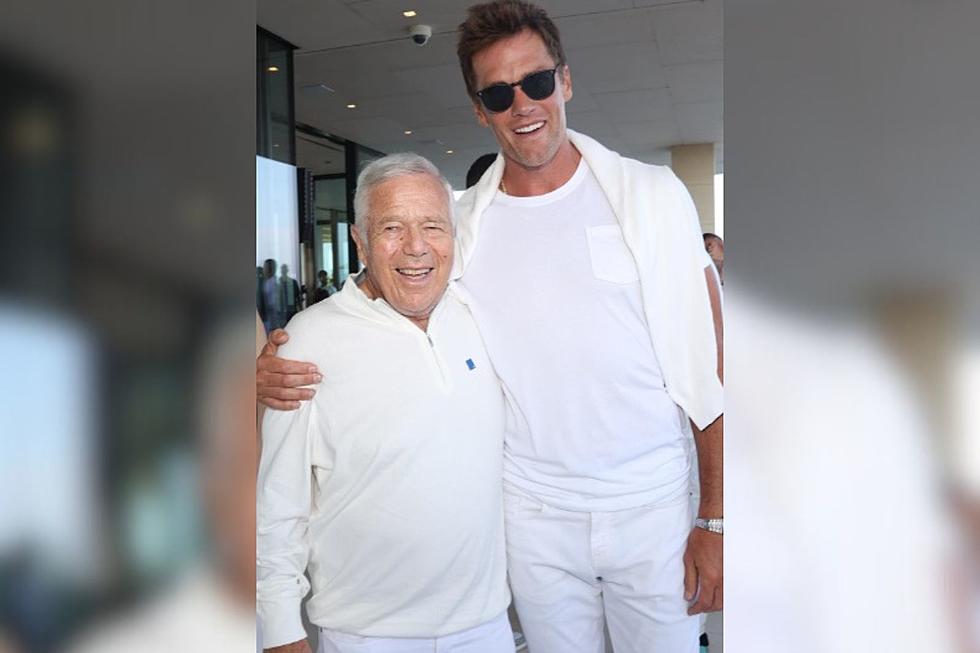 Tom Brady Reunites With New England Patriots Owner Robert Kraft