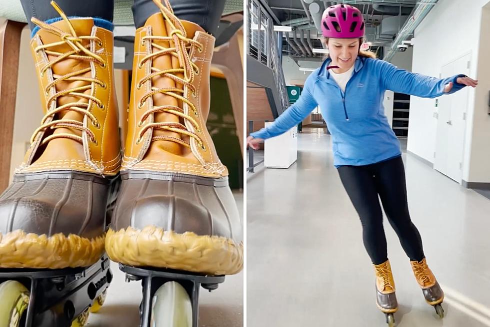 You Can’t Buy These Epic Bean Boot Rollerblades in Maine, but We Have an Idea