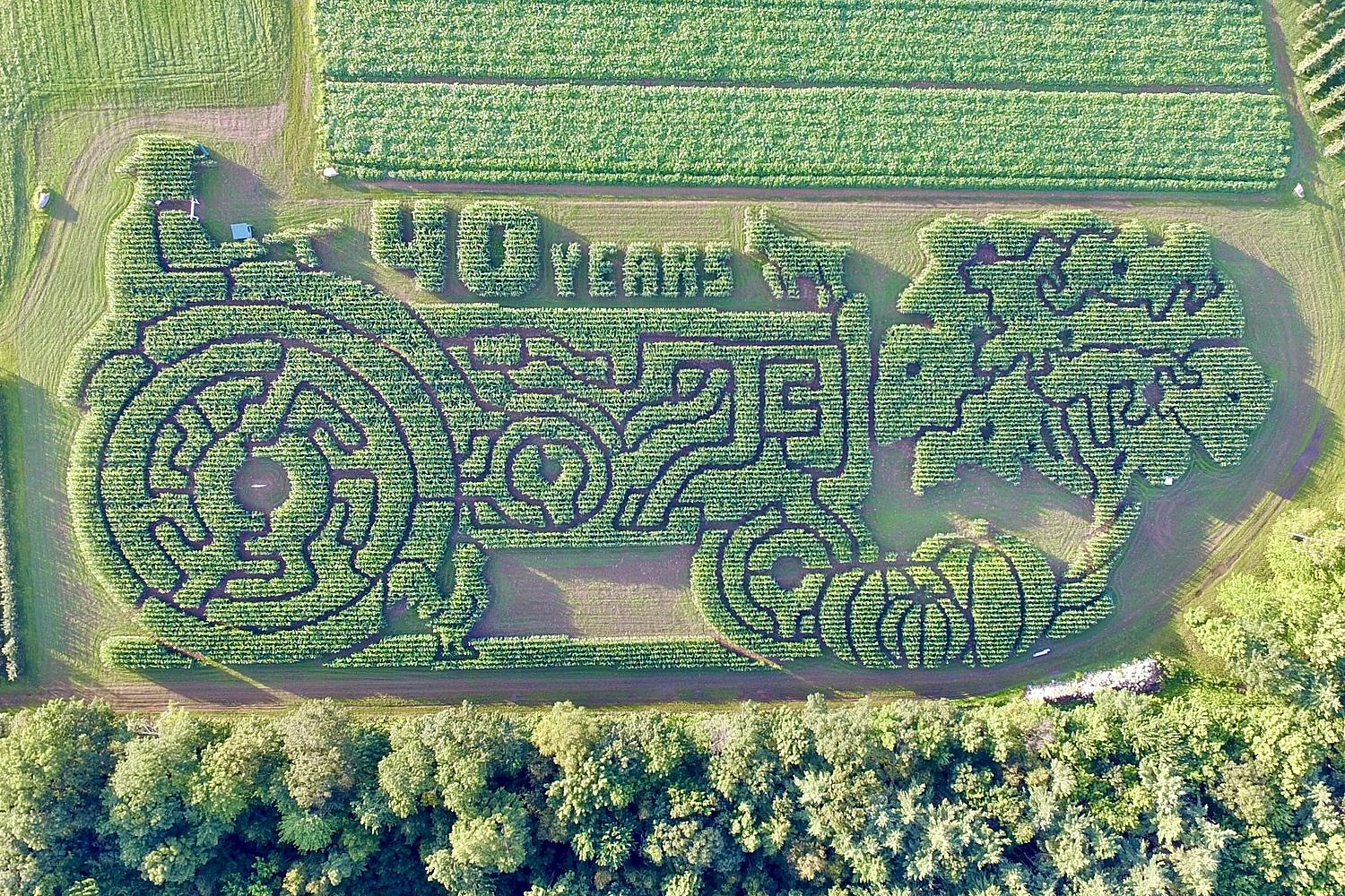 Maine MegaCorn Maze is Inviting Guests to Come Through at Night