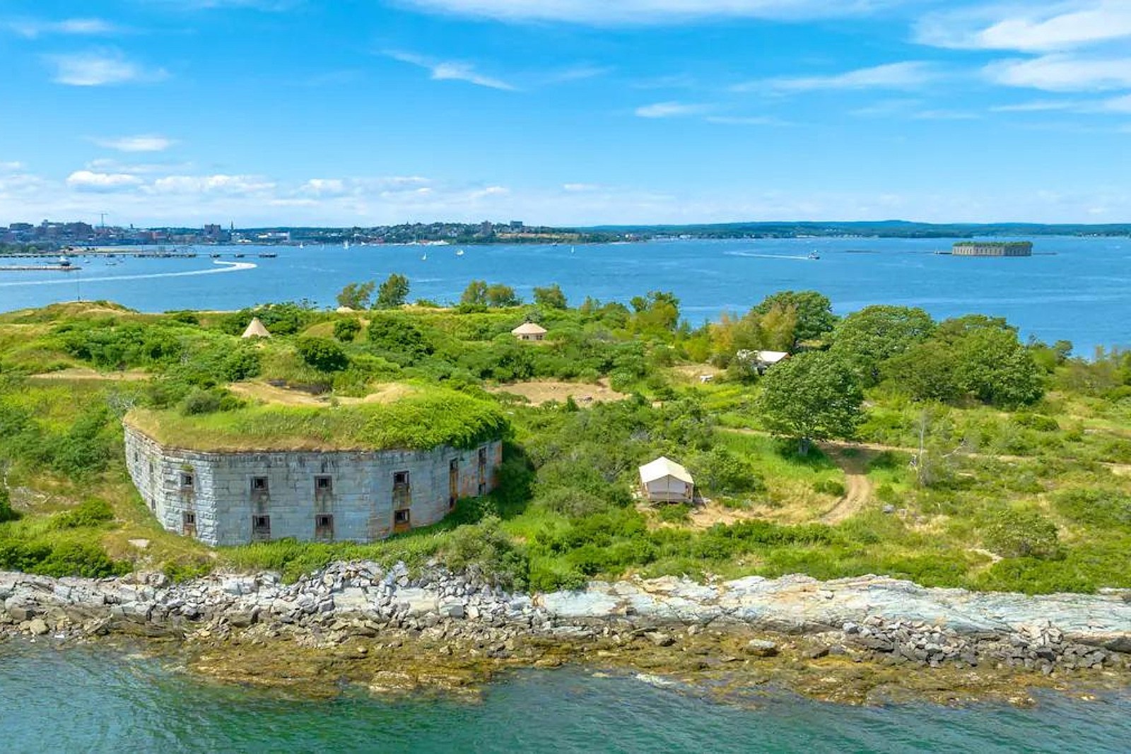Youll Never Guess the Price Tag on These New Maine Island Yurts image