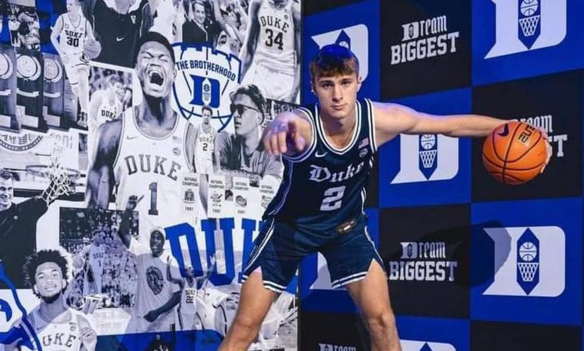 Maine's Cooper Flagg, 1 Basketball Recruit, Will Be a Blue Devil