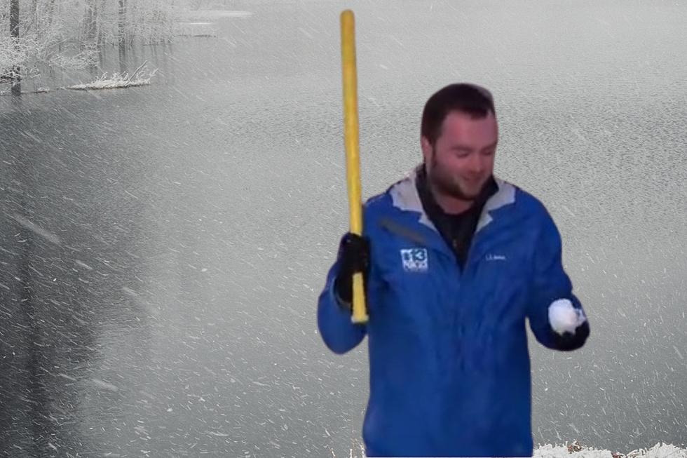 WGME Maine Reporter May Have the Best Snow Day Tradition Ever