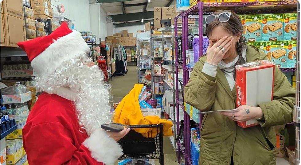 Watch Secret Santa Hand Out $5,000 to People in Lewiston