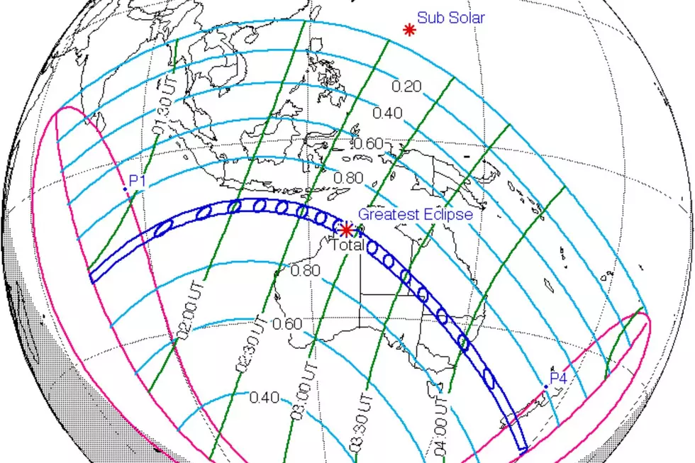 Public Domain - Eclipse Predictions by Fred Espenak, NASA's GSFC