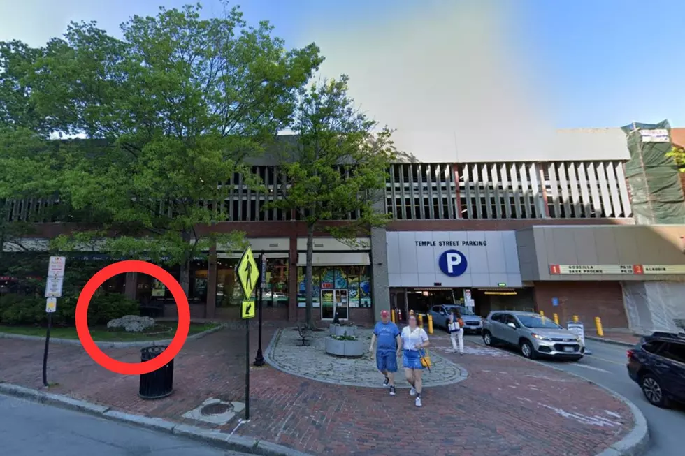 This Rock on Temple Street in Portland, Maine, Isn’t What It Appears to Be