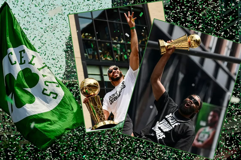 Photos: Jayson Tatum, Jaylen Brown, Boston Celtics Parade 2024
