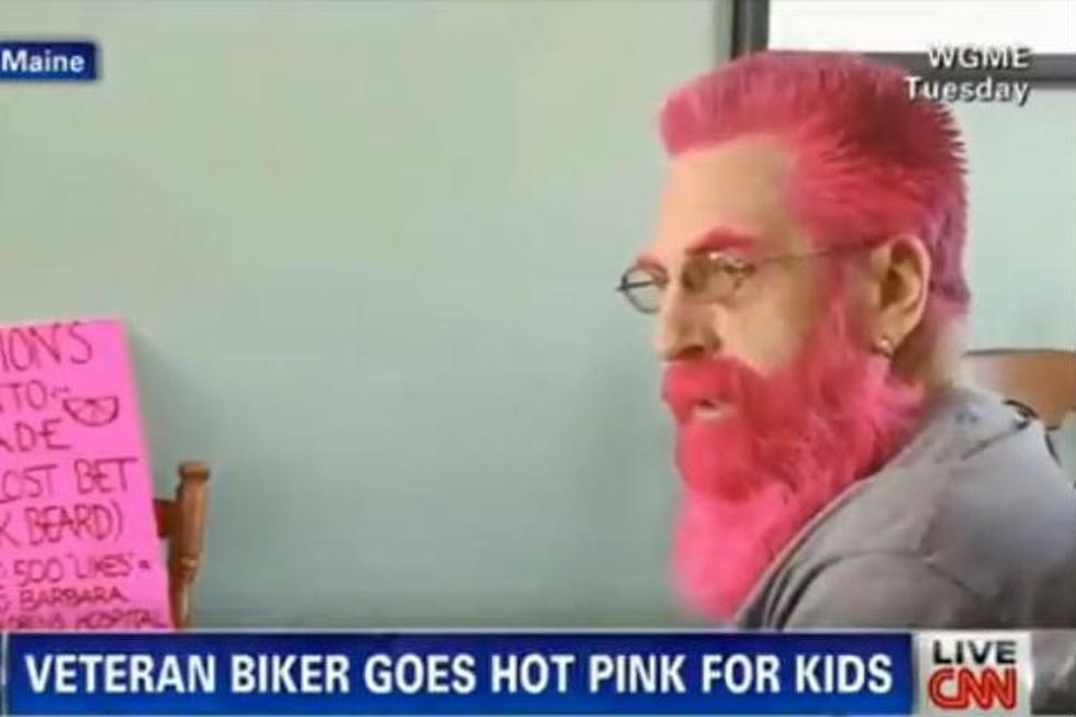 Hot Pink Bearded Portland Biker For Kids [VIDEO]