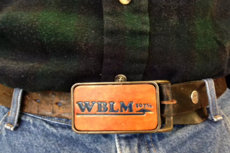 Vintage WBLM Belt Buckle!