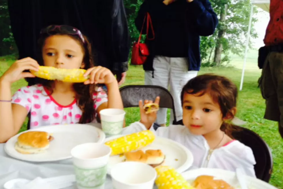 Lunch on the Land. In the Rain!