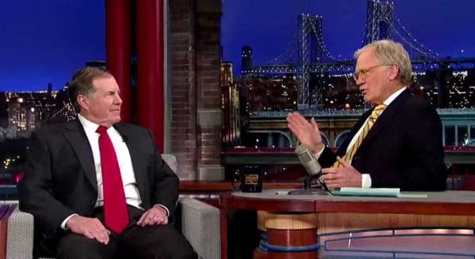 Belichick on Letterman [VIDEO]