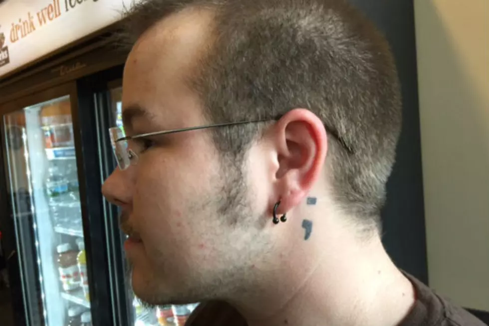 Semicolon Tattoos in Portland. What Do They Mean?