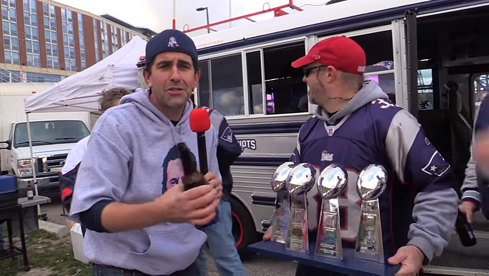 WATCH: Fitzy Tailgates With Pats Fans in Cleveland (NSFW)