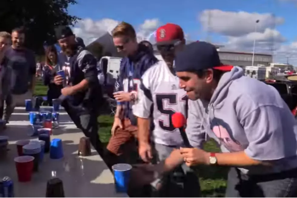 WATCH: Fitzy Tailgates With Pats Fans in Cleveland (NSFW)