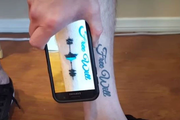 How This Tattoo Plays Sound | Los Angeles-based Skin Motion creates tattoos  in the shape of soundwaves that play back a sound for you. | By Business  Insider TodayFacebook