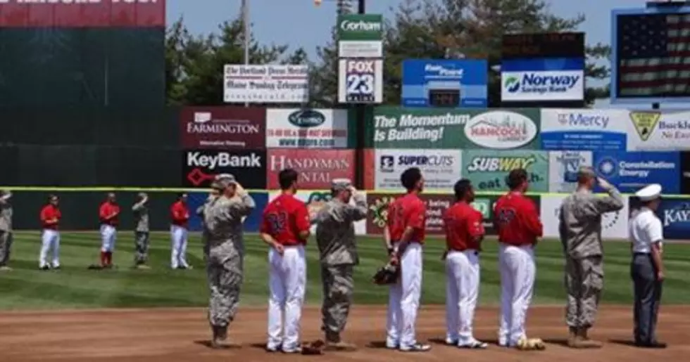 Sea Dogs Offer Military Members Free Tickets on Memorial Day