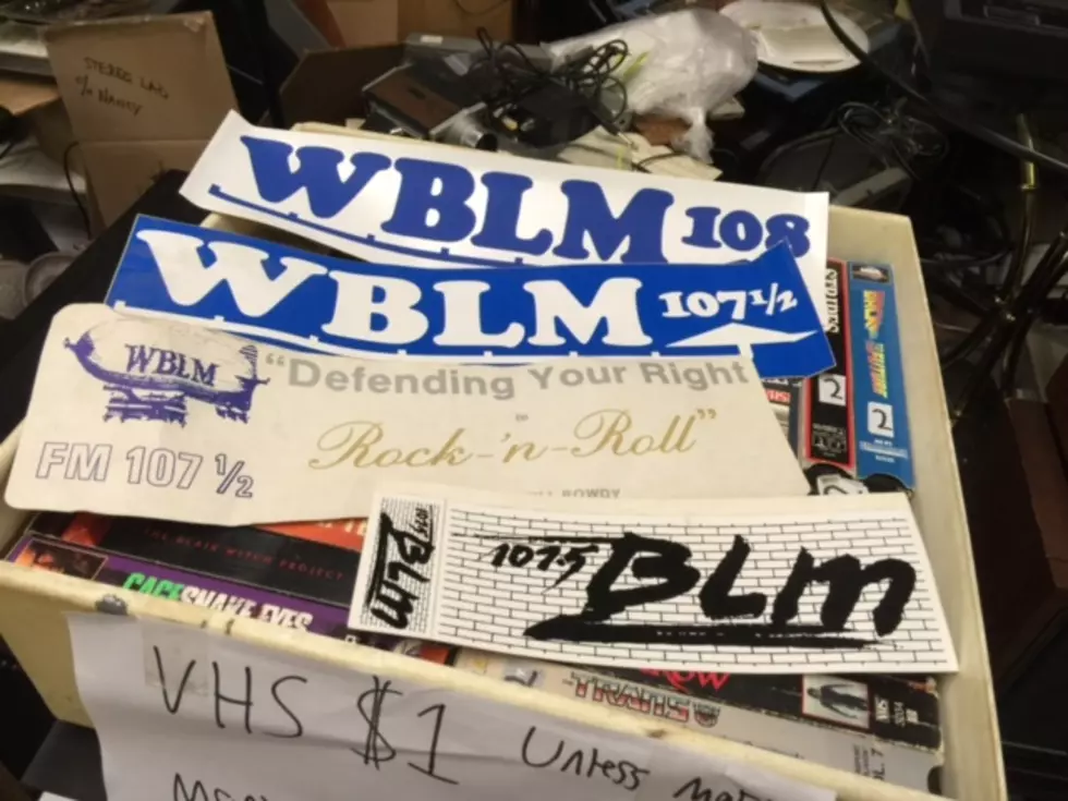 Vintage BLM Bumper Stickers at Fort Andros Flea Market