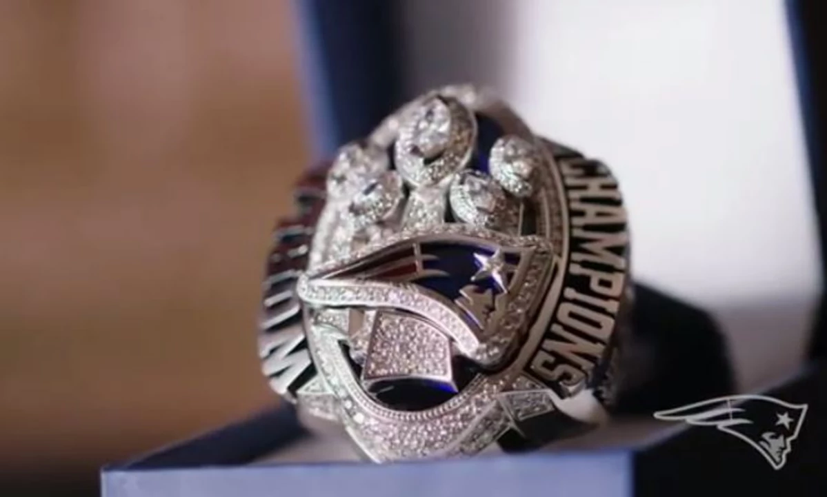 See the Incredible Patriots Ring Ceremony for Super Bowl #5 [VIDEO]