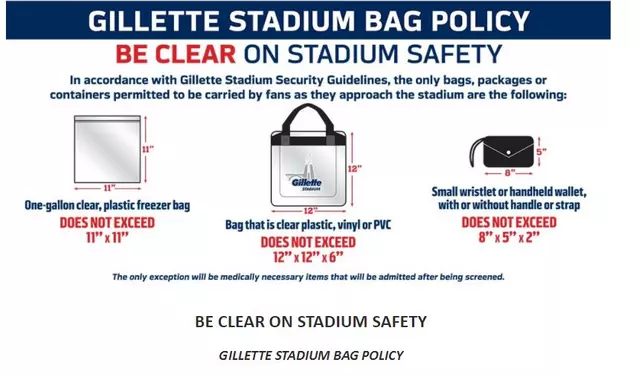 Bag Policy - Gillette Stadium