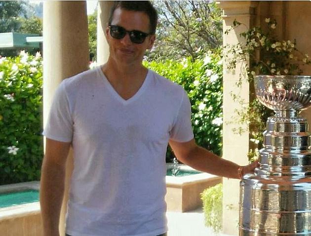 Tom Brady Hangs with the Stanley Cup. Pittsburgh Fans Go Bonkers