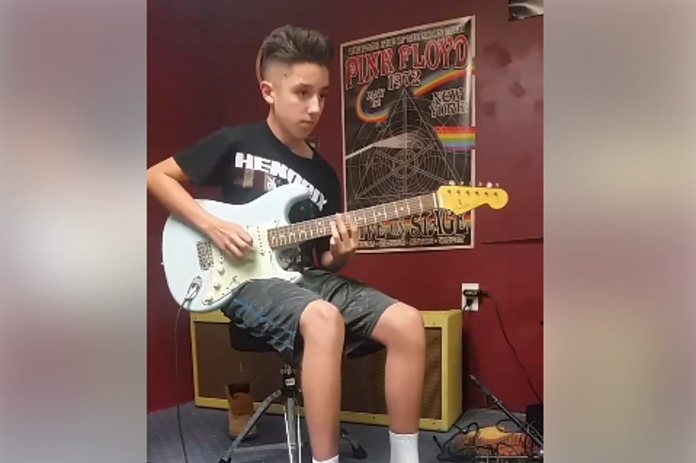 13 Year Old Maine Kid Will Blow You Away With His Guitar Chops!