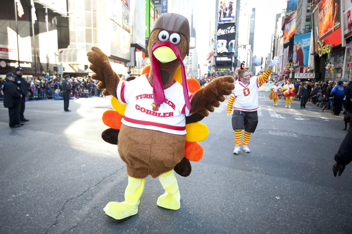A Woman a Full Turkey Costume Was Arrested For Some Major