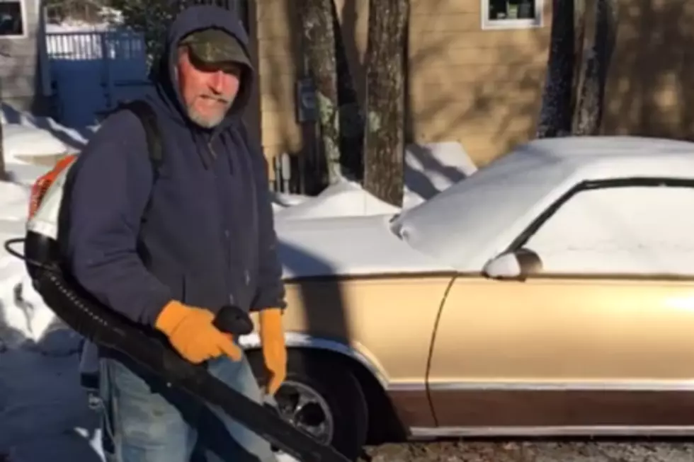 Southern Mainer Shows Us a Snow Clearing Hack