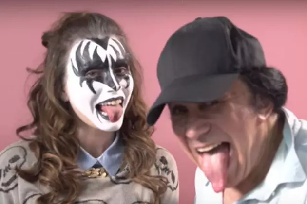 Watch Gene Simmons Give Daughter Sophie A Kiss Makeover