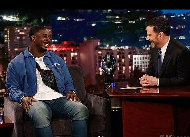 Sony Michel Was Hilarious On Jimmy Kimmel After The Super Bowl