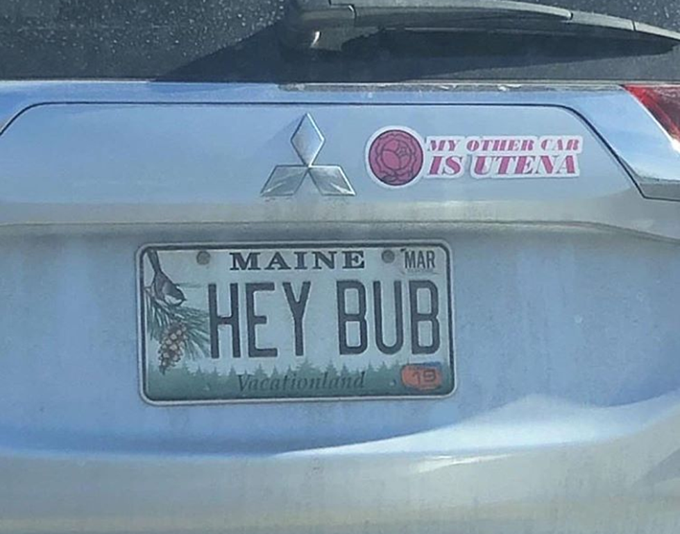 These Maine Vainty Plates All Have Wicked Maine Accents