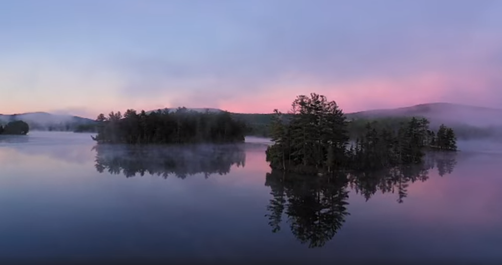 Behold A Glorious Drone Video Of Maine Sunrise