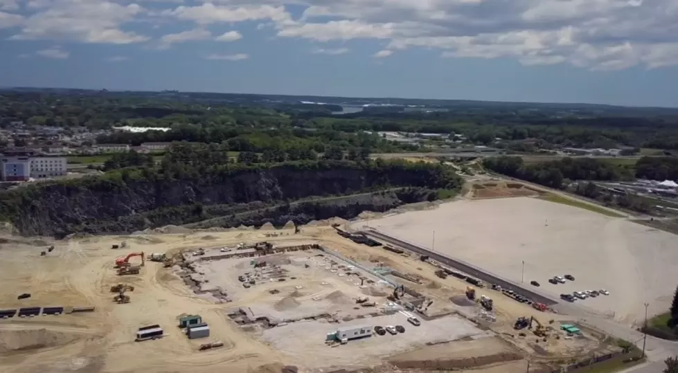 Here’s A New Drone Video of Rock Row in Westbrook