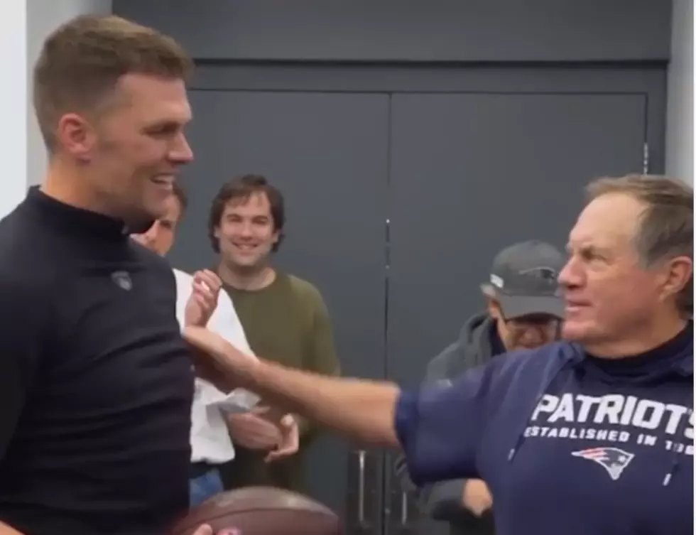Bill Belichick Giving Tom Brady A Game Ball Is A Beautiful Thing