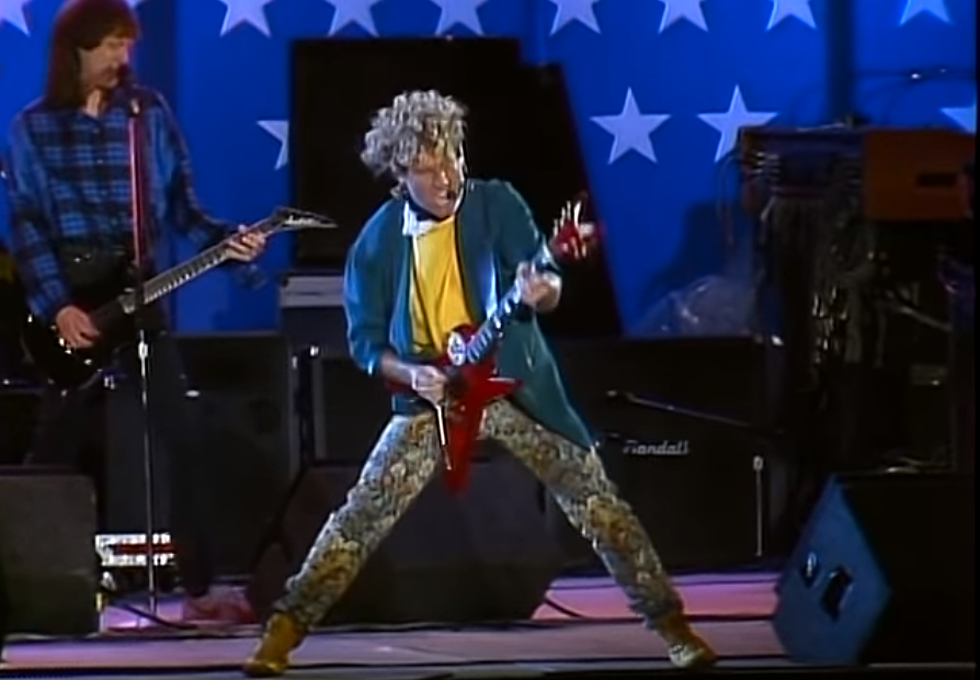 Blimp Time-Hop: Sammy Hagar Brings VOA To The Civic Center In ’85