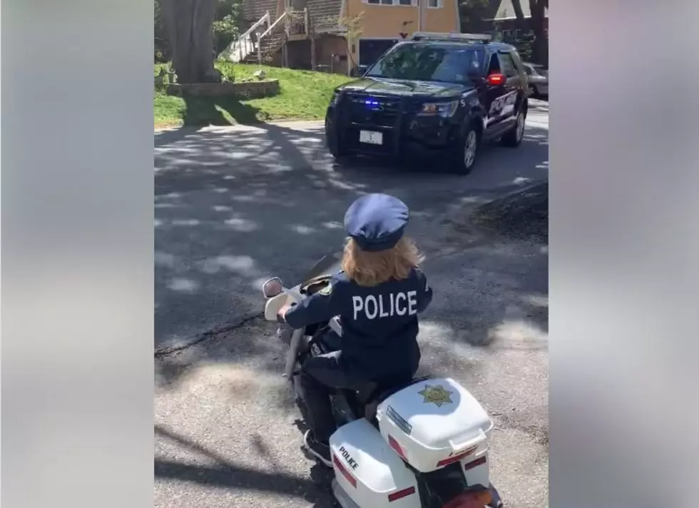 This Birthday Drive By From the South Portland Police Will Make Your Day