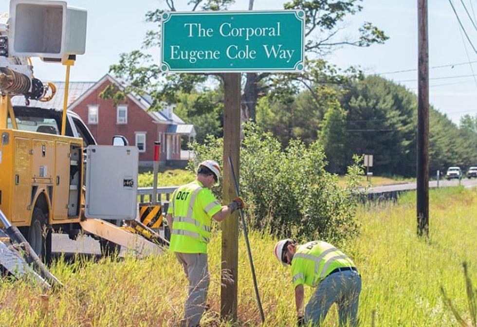 Maine Road In Norridgewock Now &#8216;The Corporal Eugene Cole Way&#8217;