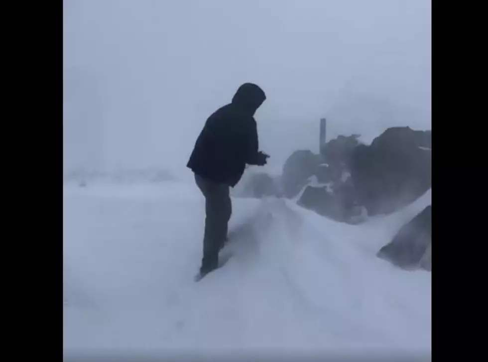 Check Out the October Snowstorm on Top of Mt Washington