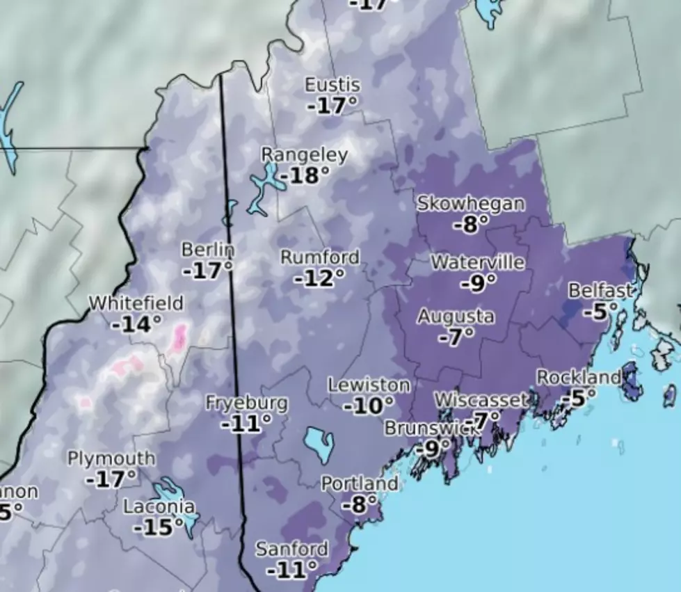 Brace Yourself For Brutal Cold This Weekend In Maine