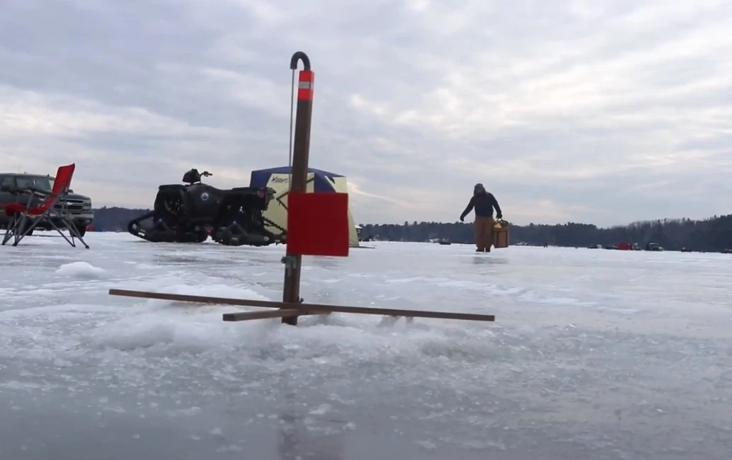 Ever Wonder What Maine Ice Fishermen Do When The Fish Aren't Biting? [VIDEO]