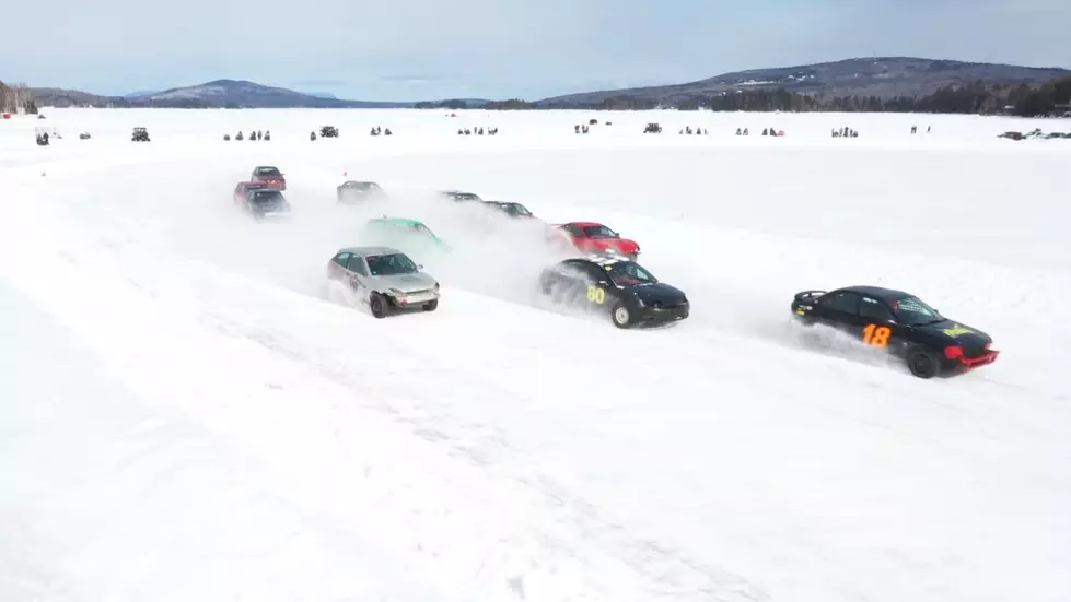 Check Out Wild New Video Of Week 2 Ice Racing On Moosehead Lake
