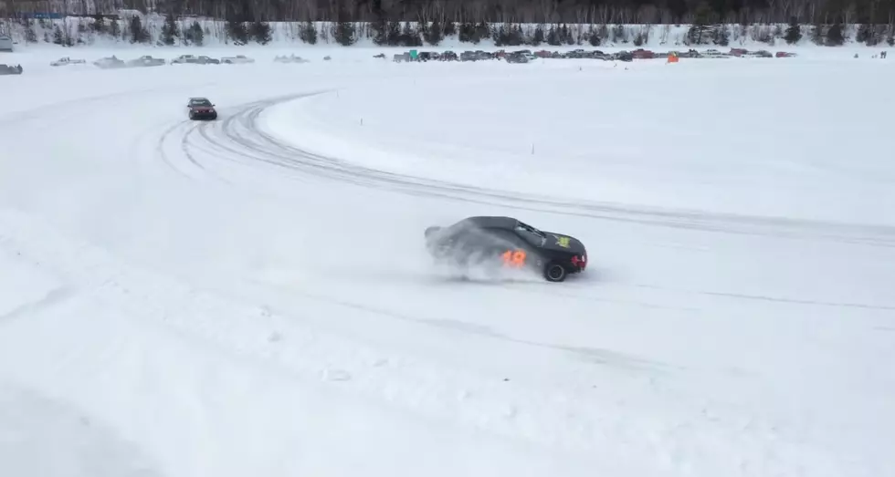 Check Out Wild New Video Of Week 2 Ice Racing On Moosehead Lake