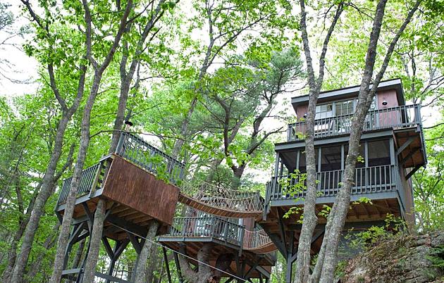 Stay In A Magical Maine Tree House with Its Own Wood-Fired Cedar Hot Tub